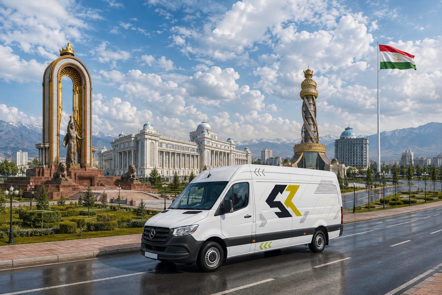 Фургон Silk Road в Душанбе